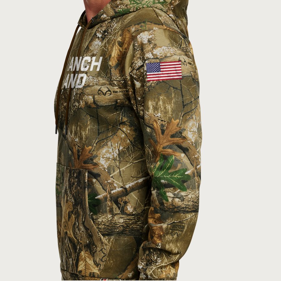 Ranch Hand Realtree EDGE Camo Hoodie &mdash; Realtree EDGE, side