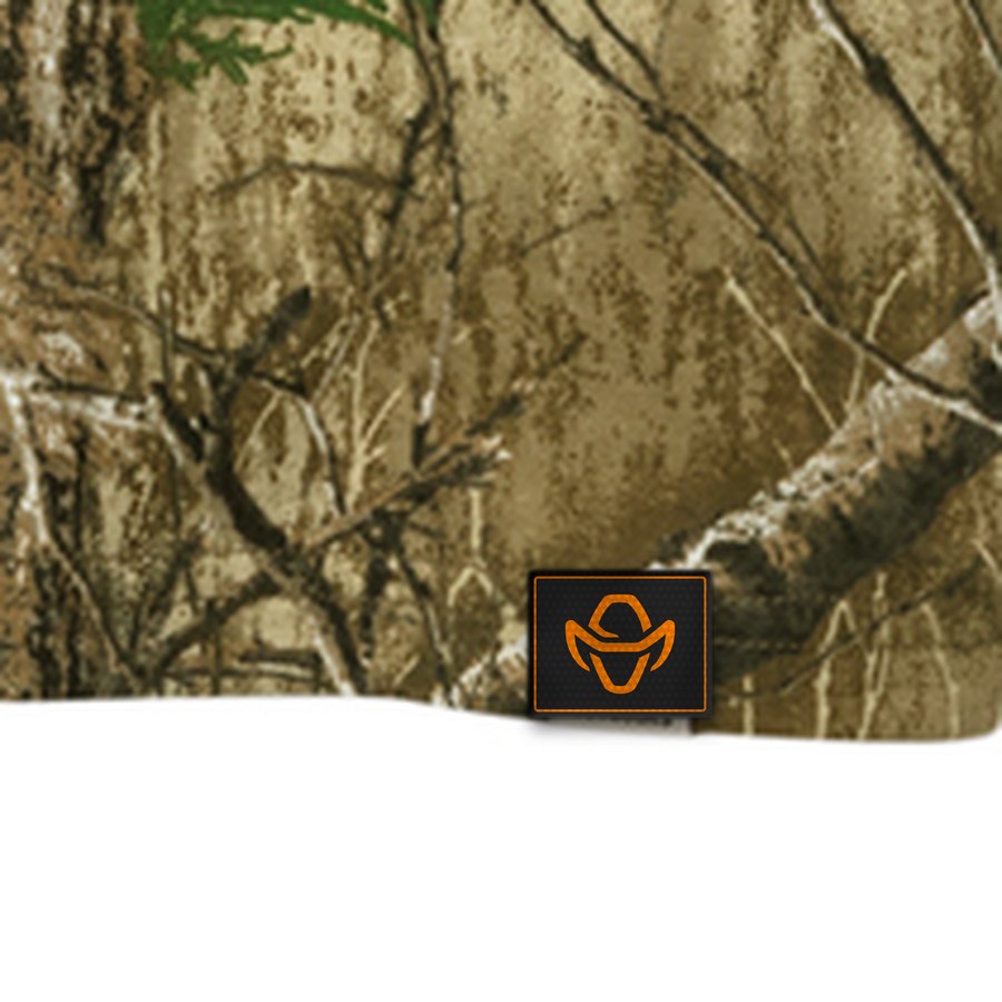 Ranch Hand Realtree EDGE Camo Tee &mdash; Realtree EDGE, hem tag close-up